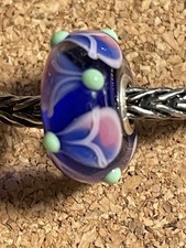 TROLLBEADS Special Unique OOAK with Buds Gorgeous 