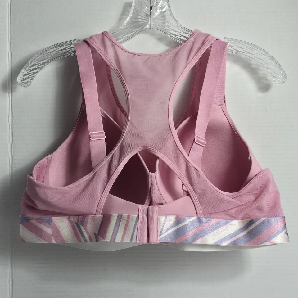 Обожаю меня женщин плюс sz 40D тренировки спортивный бюстгальтер розовый Micah контур Athletic тренажерный зал - Изображение 2 из 4