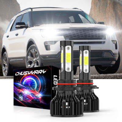 For Ford Explorer 2016-2019 LED Headlight 9005 White Bright High