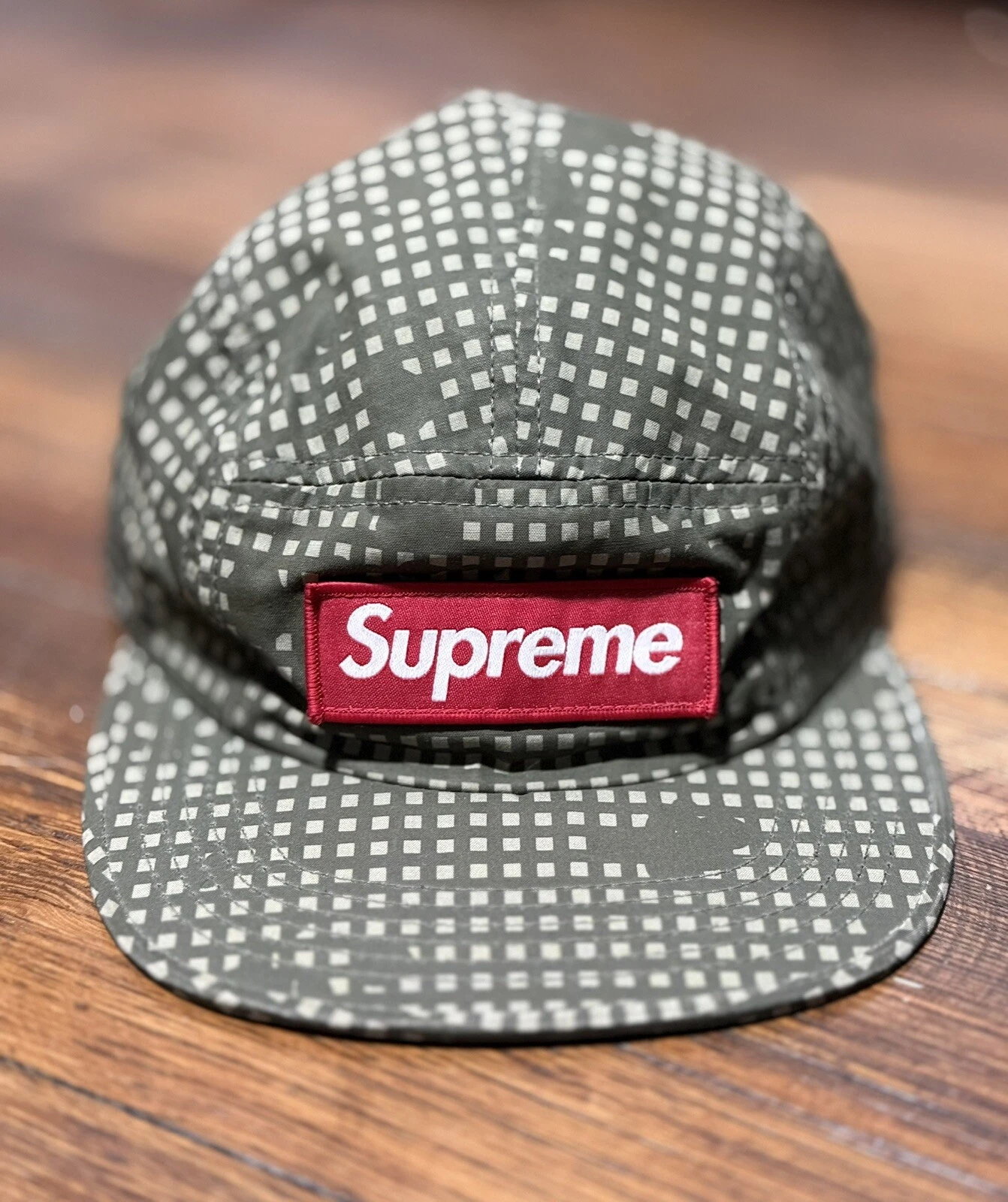 Casquette de camp camouflage nuit désert vert suprême FW14