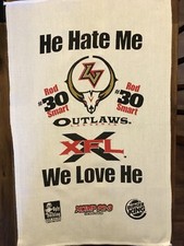 XFL HE HATE ME ROD SMART TOWEL LV OUTLAWS