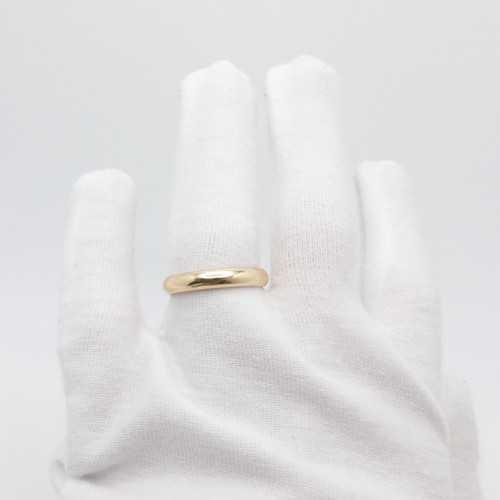 Cartier 18K Yellow Gold 3.5mm Wedding Band Ring - Size 54mm US 6.75 - Picture 7 of 7
