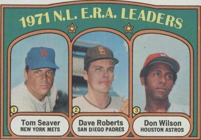1972 Topps - Dave Roberts Don Wilson Tom Seaver #91