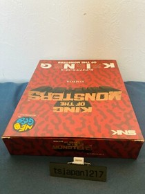 King of the Monsters 55 MEGA Neo Geo AES WORKING COMPLETE ORIGINAL with BOX Used