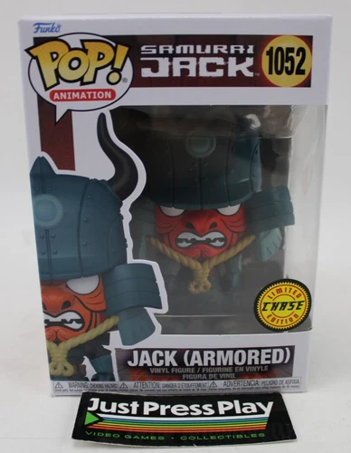 Funko Pop! Animation: Samurai Jack - Jack (Armored) #1052 LE Chase Vinyl Figure