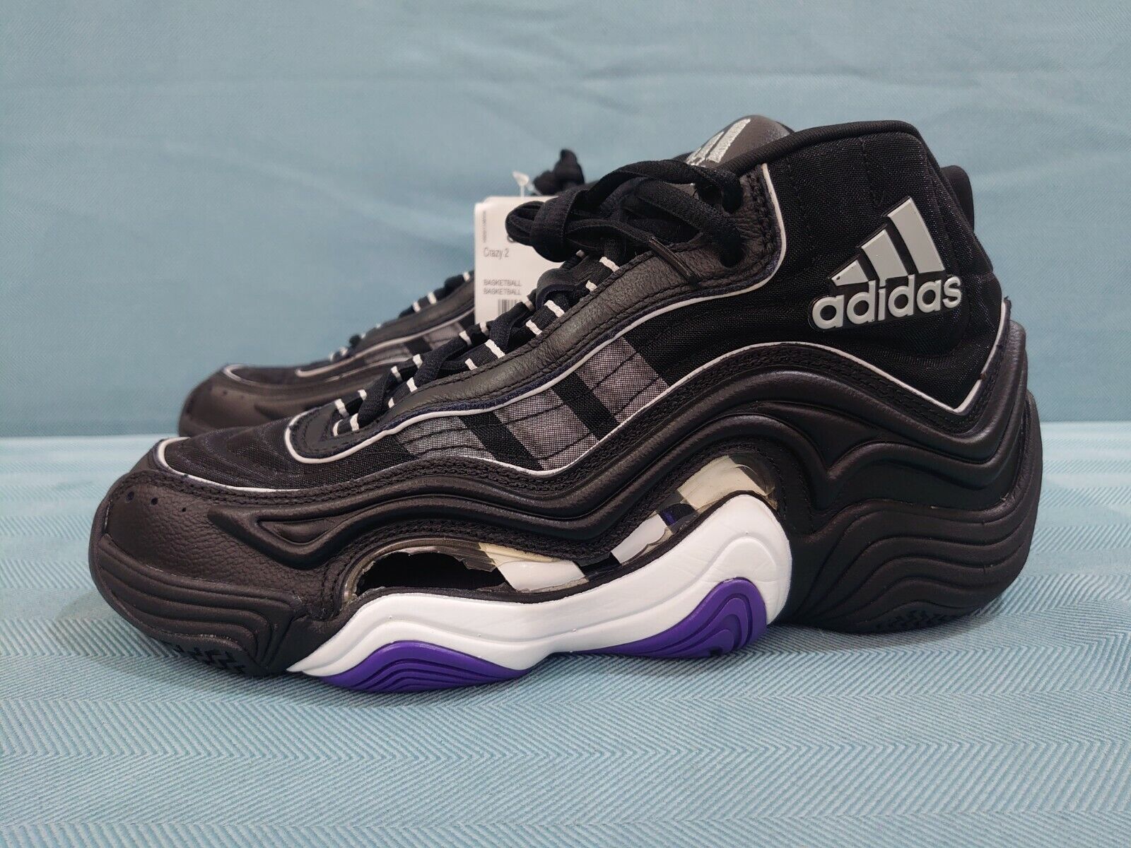 DS 2014 Adidas 2 Lakers Away sz 8.5 D73912 Classic Basketball | eBay