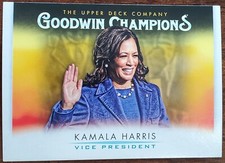 2021 UD GOODWIN CHAMPIONS KAMALA HARRIS VICE PRESIDENT CARD #68 NM/MT