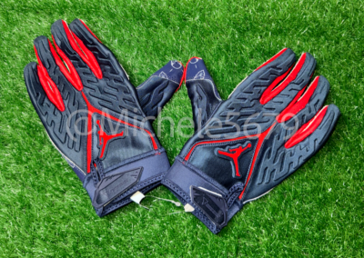Jordan Burgundy Football Gloves Maroon Red Football Gloves TikTok Shop