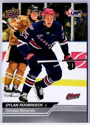 Dylan Roobroeck Rookie - 2023-24 Upper Deck CHL #272 (RC) New York Rangers