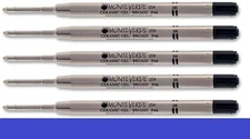 5 - MONTEVERDE Ballpoint Parker Style GEL Pen Refill - BROAD / BOLD - BLUE