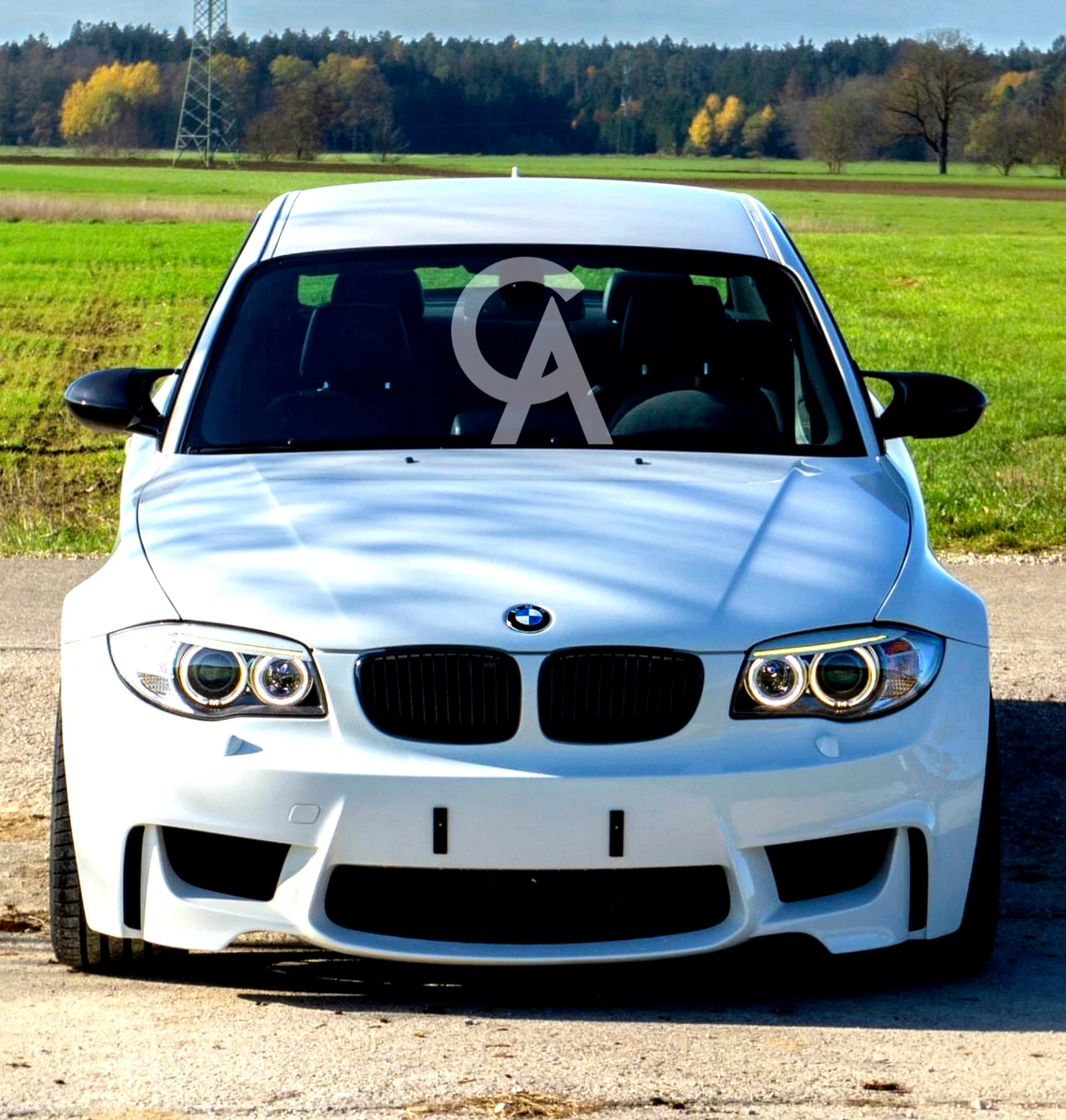 E82 on sale mirror caps