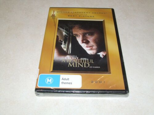 A Beautiful Mind   -  DVD - Region 4 - New - Picture 1 of 2