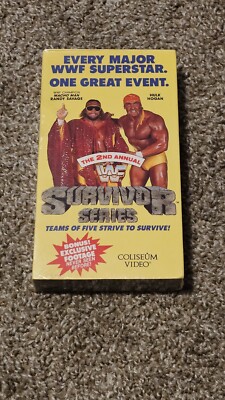 wwf SURVIVOR SERIES 1988 BRAND NEW FACTORY SEALED vhs COLISEUM