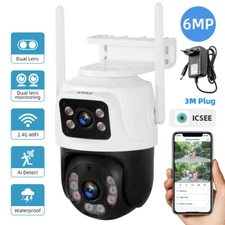 KERUI HD Security Camera Wireless Outdoor 6MP Home Night Vision Wifi CCTV Camera