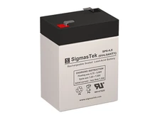SigmasTek Replacement Battery For Power Sonic PS-640 6V 4.5AH Battery