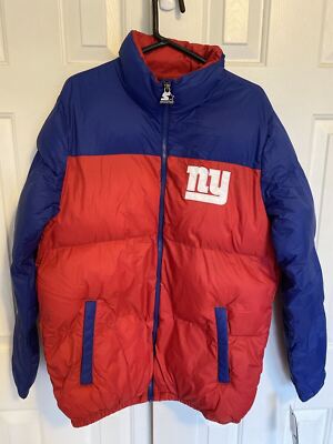 New York Giants NFL Starter Jacket Men's Size M Football Retro