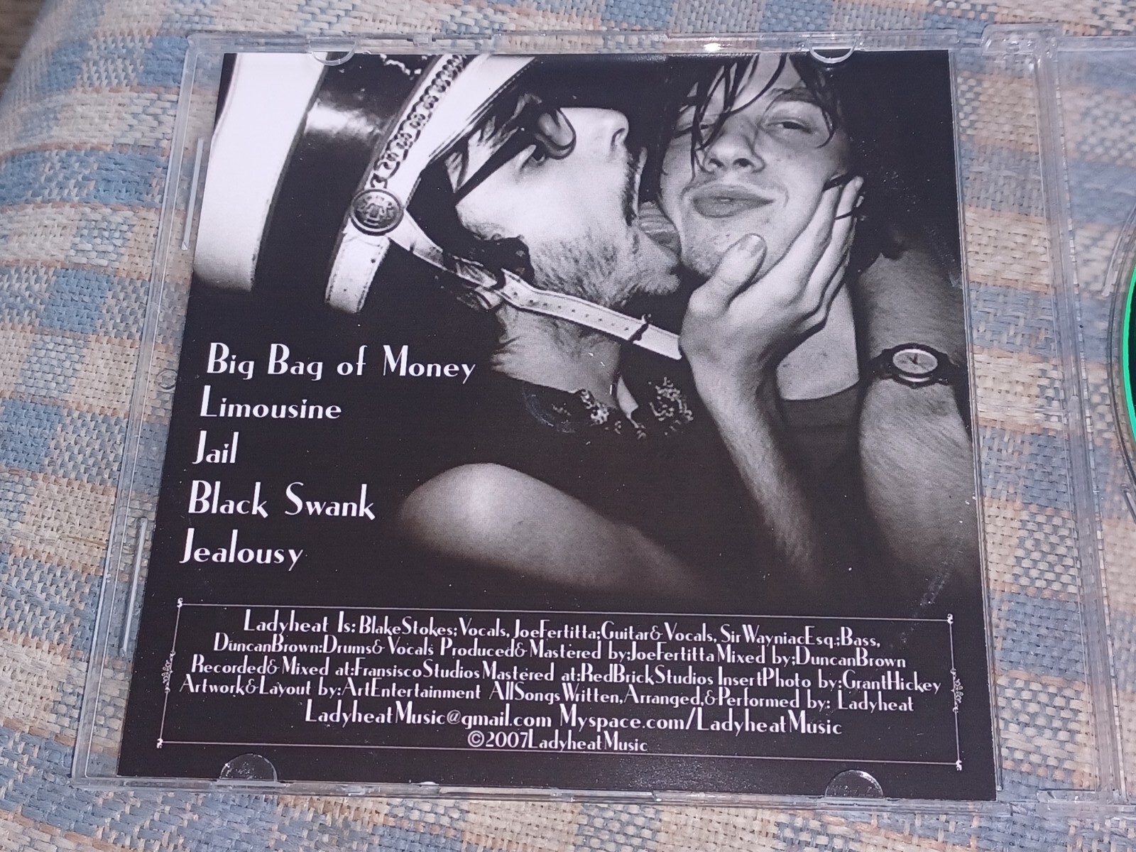 LADYHEAT BLACK SWAMP EP 5 Songs Self Released HARD CORE PUNK ROCK METAL 2008