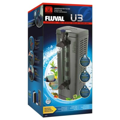 Fluval U3 Unterwasserinnenfilter - Nagelneu - inklusive Medien