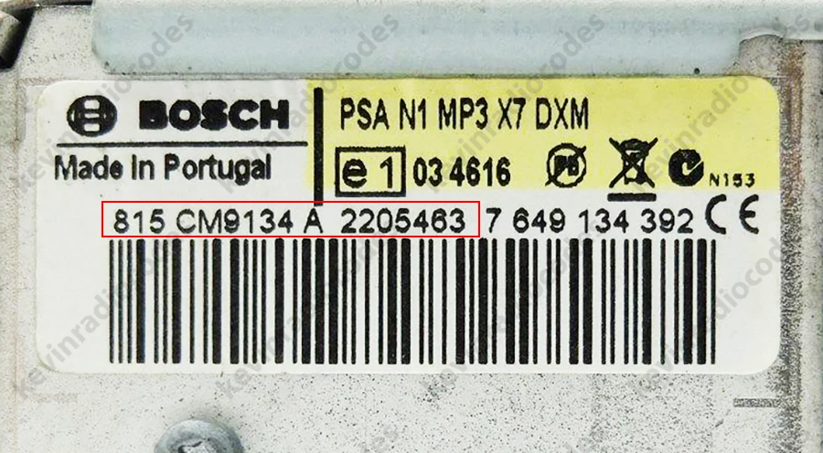 ✅CITROEN RADIO CODICE DI SBLOCCO C2 C3 C4 CACTUS JUMPER NEMO SPACETOURER XSARA✅ - Immagine 4 di 4