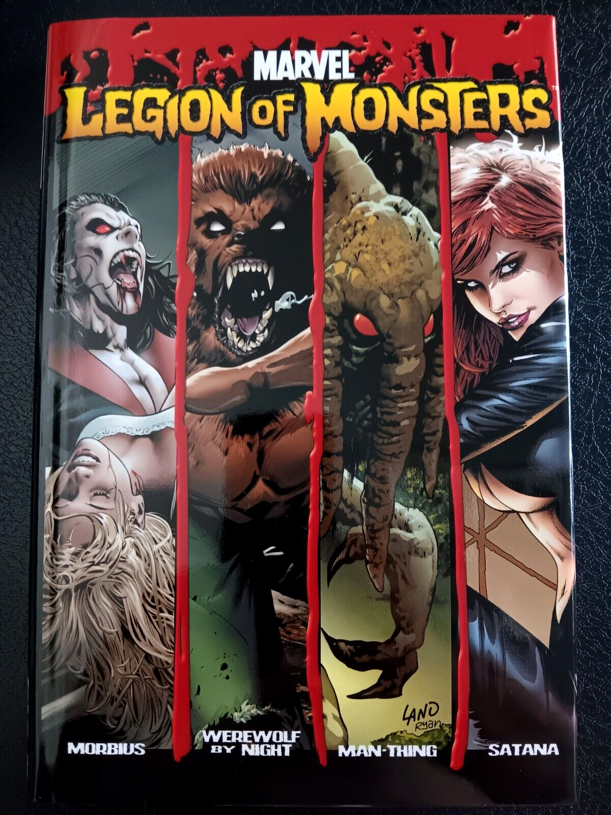 Large SET Essential Marvel Horror  Legion of Monsters HC Werewolf by Night Max