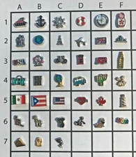 Floating Charms to fit Origami Owl #14 Buy 4 Get 1 Free MESSAGE FOR FREE CHARM!