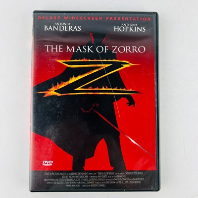 The Mask of Zorro DVD Deluxe Widescreen Edition Antonio Banderas