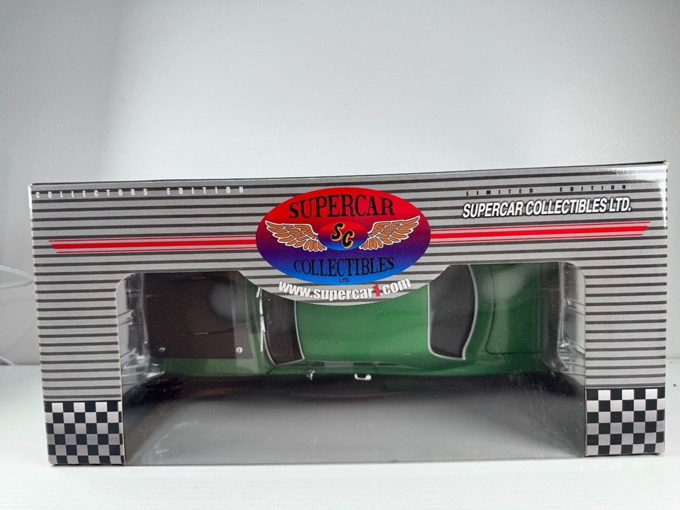 Modellino Auto Plymouth Roadrunner 1969 Scala 1:18, Ertl Edizione Limitata, Colore Verde, Pressofuso