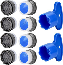 BOETOADG 8PCS Faucet Aerator M16.5, Plug-In Faucet Aerator Faucet Restrictor Rep