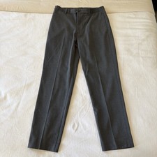 Uniqlo Comfort EZY Ankle Pants Drawstring Casual Stretch Gray Mens Size S