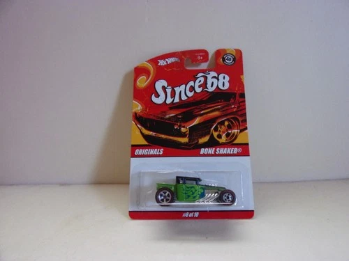 HOT WHEELS 40th Anniversary Since 68 Originals Series Bone Shaker REDLINES