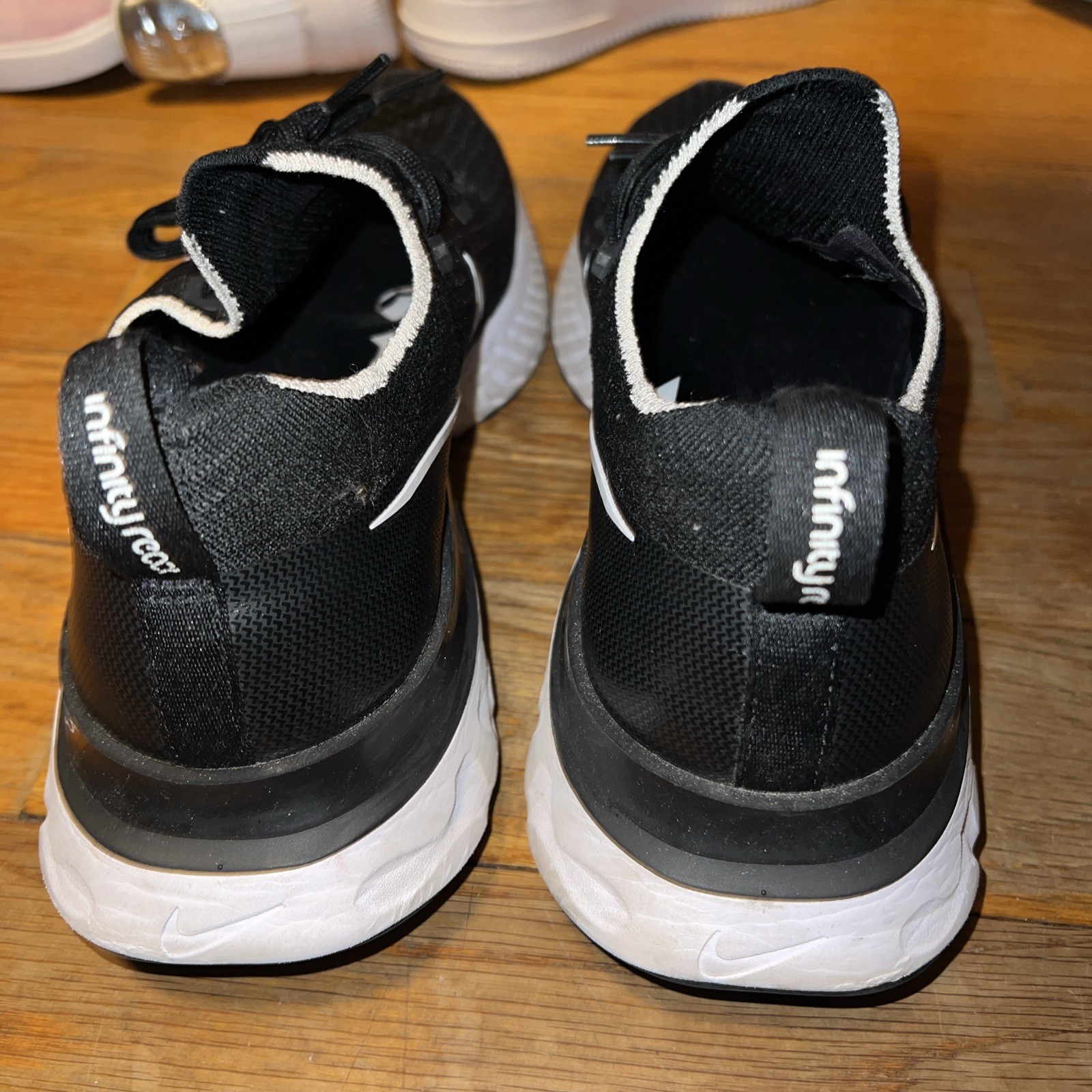 Nike React Infinity Run Black/White Women Size 10.5/Men 9 trainer.rare.marathon image 5