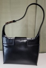 DKNY Women's NEW Black Leather Shoulder Bag