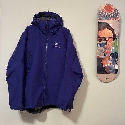 XL 2012 Arcteryx Theta SV Squid Ink Purple Gore Tex Pro Shell