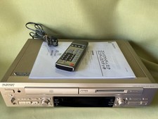 Sony MXD-D2 CD Player MD Recorder Modified with German Step-Up Transformer Used