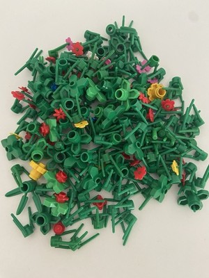 lego 3741 Green Plant Flower Stem Mit Flowers