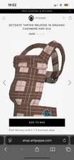 Artipoppe ZEITGEIST TARTAN MELROSE IN ORGANIC CASHMERE AND SILK Baby Carrier