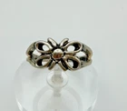 VTG Sterling Silver .925 Made in Mexico Abstract classic- SIZE 8