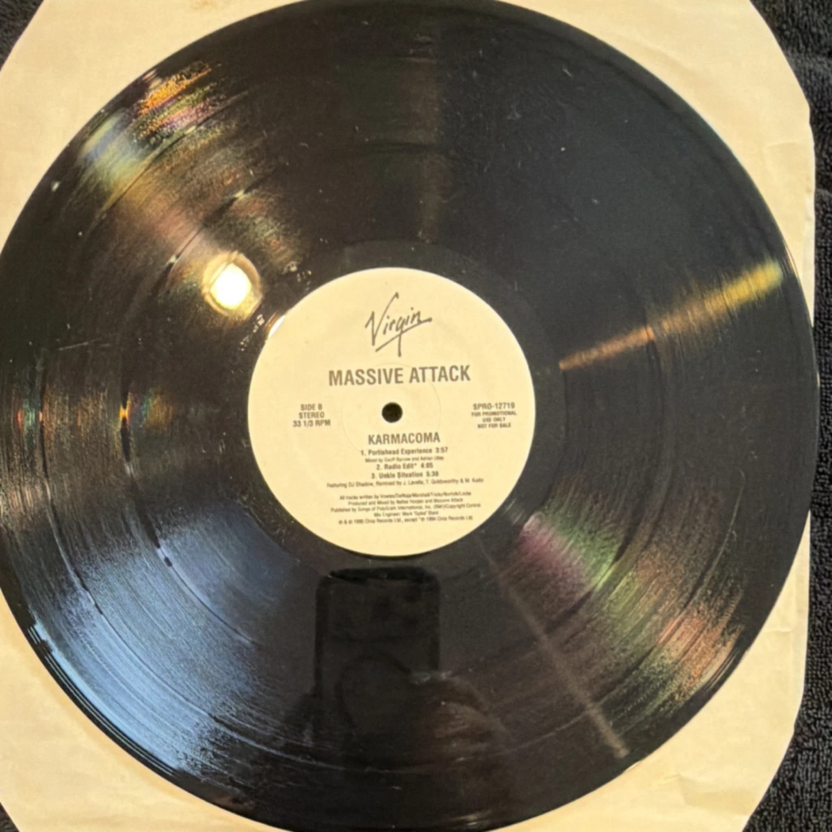 Massive Attack Single 33 RPM Speed Vinyl Records for sale | eBay