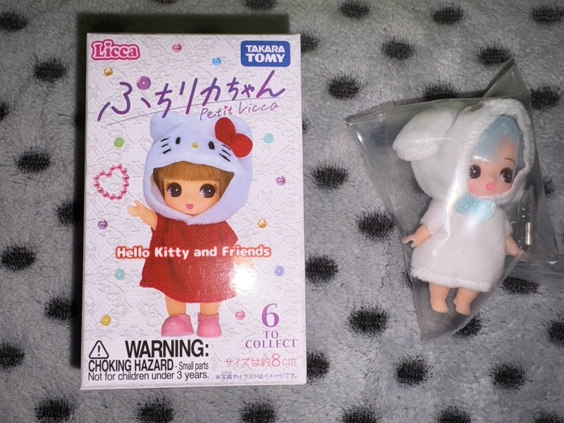 Sanrio Cinnamoroll Petit Licca Doll Figure Collection Costume Takara Tomy