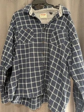 Wrangler Men's Long Sleeve Plaid Xxl