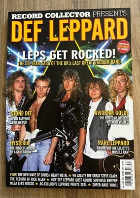 2026 RECORD COLLECTOR Presents DEF LEPPARD Special Edition 50 Year