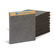PIG MAT124 Absorbent Pad,Universal,Gray,PK180 30PY45