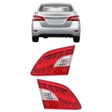 For 2013-2015 Nissan Sentra Back Up / Tail Light Driver & Passenger | Pair