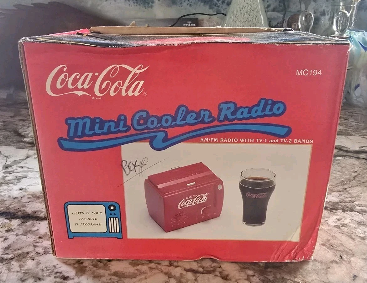 Coca Cola Cooler Radio for sale | eBay