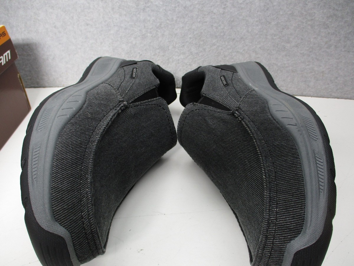 Skechers Cohagen Vierra Shoes Mens Sz 13 Black/Gray Slip On  display picture 1
