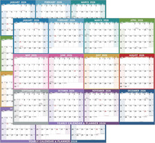 2026 Dry Erase Calendar Large Yearly Wall Calendar 2026, 45.1'' X 33.7'', 2-Si