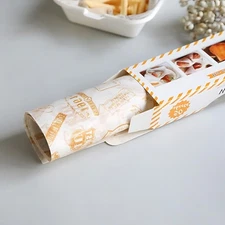 Food Wrapping Paper & Pastry Pad - Wax Paper, Oil/Waterproof