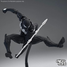 CT Toys Messtoys Symbiote Spider-Man Black Spider Action Figure Boxed