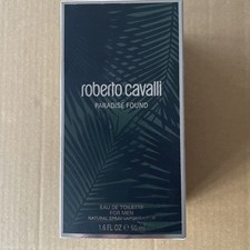 Roberto Cavalli Paradise Found Eau De Toilette For Men 50ml Empty Bottle+box