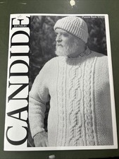 Candide TWISTED RIB CABLE knit Pattern Book 82024